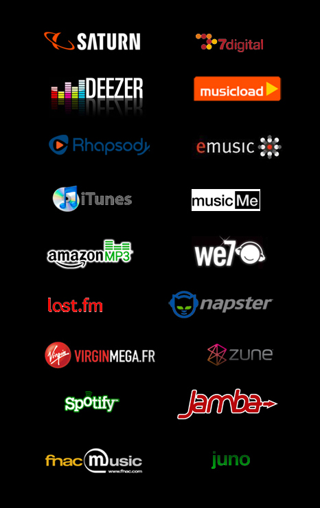 Musik MP3 Download Vertriebe